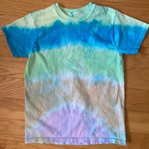 Unique kids tie dye shirt